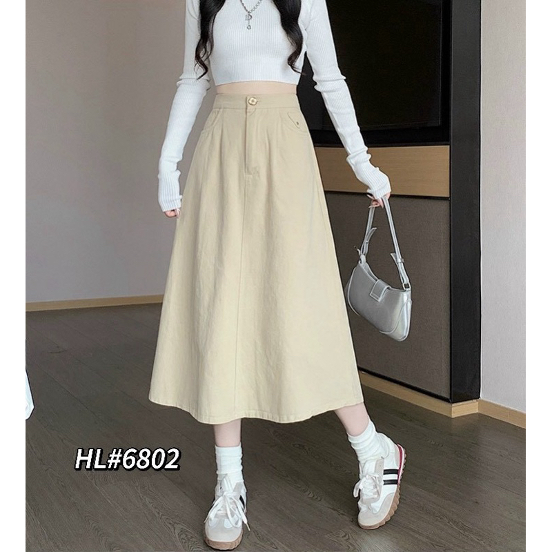 Chân váy kaki 6802