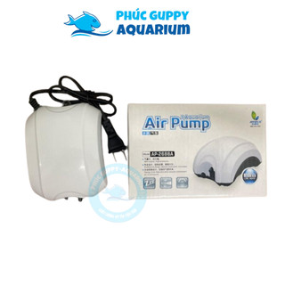 Máy Sủi Khí Oxy 2 Vòi JENECA AP-2688a | Máy Sủi Khí Siêu Êm, Ngoại Hình Đẹp