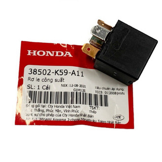 (HONDA) Rơ le công suất 5 chân lớn cho Air Blade 125 (2015-2020+), Vario, Vision 2014-2020 zin 38502-K59-A11
