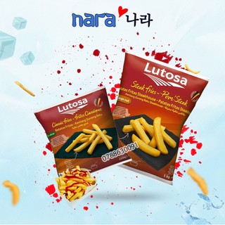 Khoai tây chiên nhập khẩu Bỉ LUTOSA sợi lớn 1kg