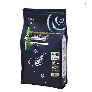 Mix 3 loại Saki Hikari Grow color Balance Thức ăn cho cá chép sư tứ cá vàng chép koi Hạt nổi