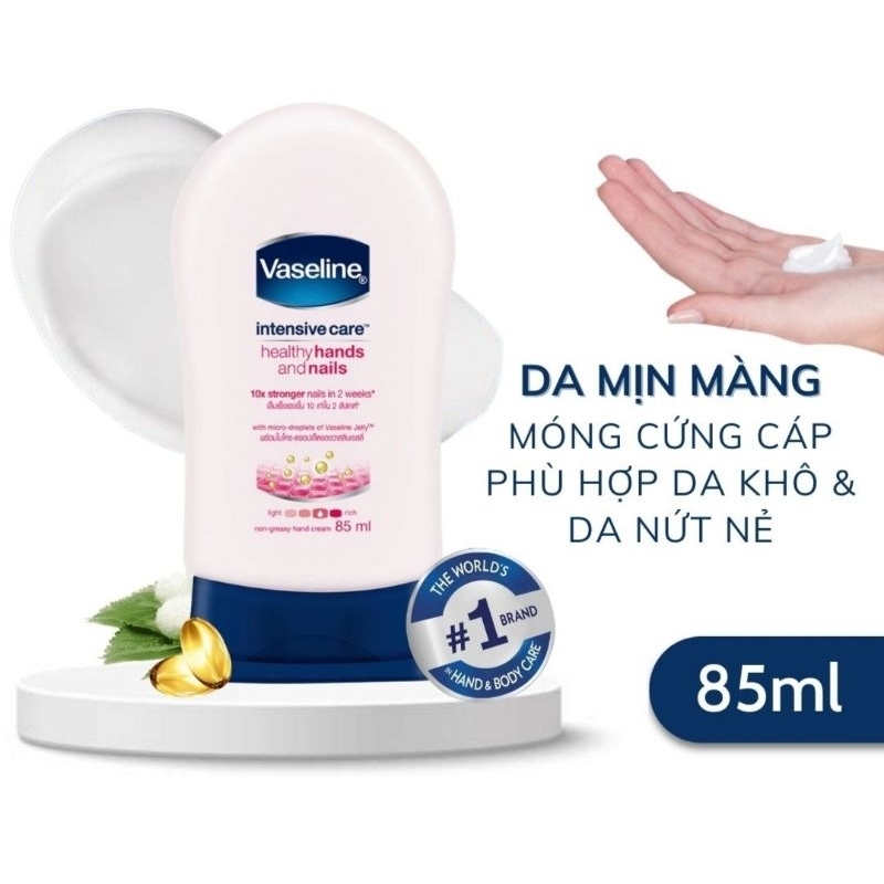 Kem dưỡng da tay và móng Vaseline Thái Lan 85ml