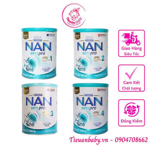 [2025]SỮA NAN NGA 800gr SỐ 1, 2, 3, 4