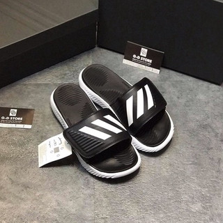 Dép Adidas Quai Ngang Alphabounce Đế Mềm Siêu Êm Hàng Fullbox Và Thẻ Bảo Hành, Dép Lê Quai Ngang
