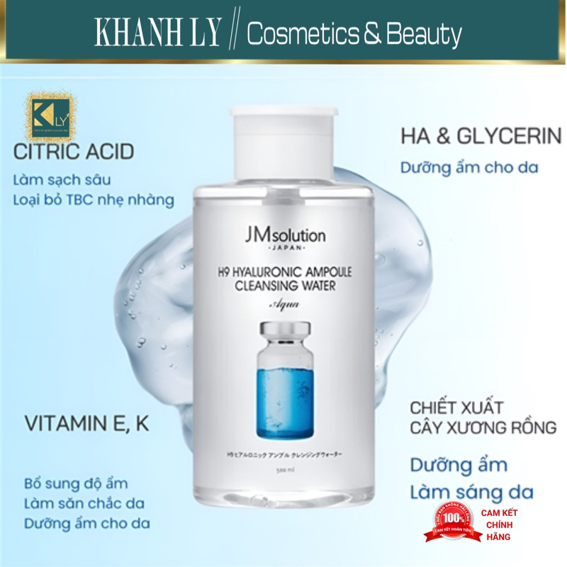 Tẩy Trang JM SOLUTION - 500ml
