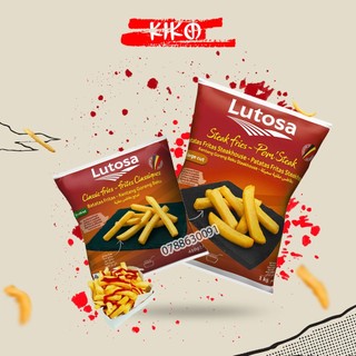 Khoai tây chiên nhập khẩu Bỉ LUTOSA sợi lớn 1kg
