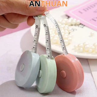 Thước dây cuộn rút mini pastell 150cm may đo