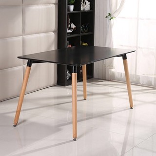 Bàn ăn chữ nhật eames 1m2*80cm