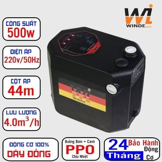 Bơm biến tần wli -500i bảo hành 24