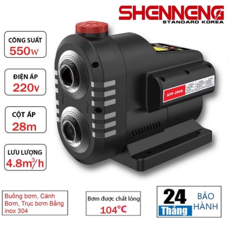 Bơm biến tần sengneng APF-204/550w