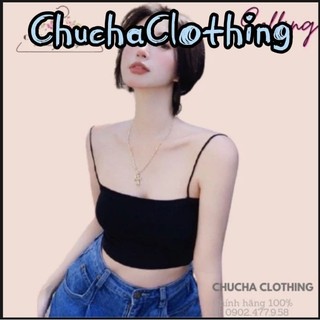 Free ship-Áo hai đây sợi bún cơ bản chất borip gân cho Mùa hè - Chuchaclothing