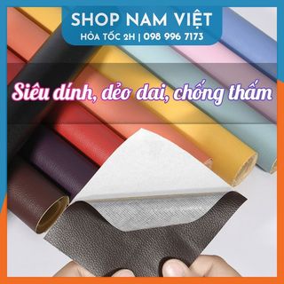 Miếng dán da vá ghế da, yên xe, ghế simili