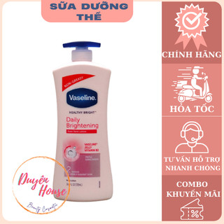 Sữa dưỡng thể Vaseline Healthy White UV Lightening Body Lotion 725ml