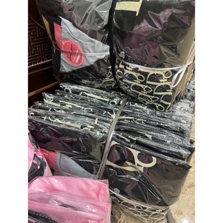 PYJAMA NỮ LỤA XƯỚC DI.OR ĐEN - đồ bộ mặc nhà