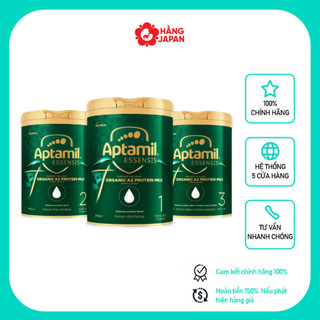 Sữa Aptamil Essensis Organic Úc cho bé từ sơ sinh trở lên hộp 900g đủ số date mới