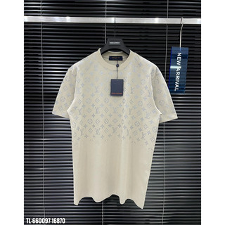 Áo thun luôn vui tươi in nửa thân cổ tròn, áo phông chất cotton dày dặn, basic