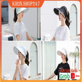 Mũ chống nắng vành rộng thời trang - Mũ chống nắng đi biển
