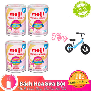 Combo 4 lon Sữa Bột Meiji Nhập Khẩu Số 1-3 Tặng Xe thăng bằng 2 bánh màu ngẫu nhiên