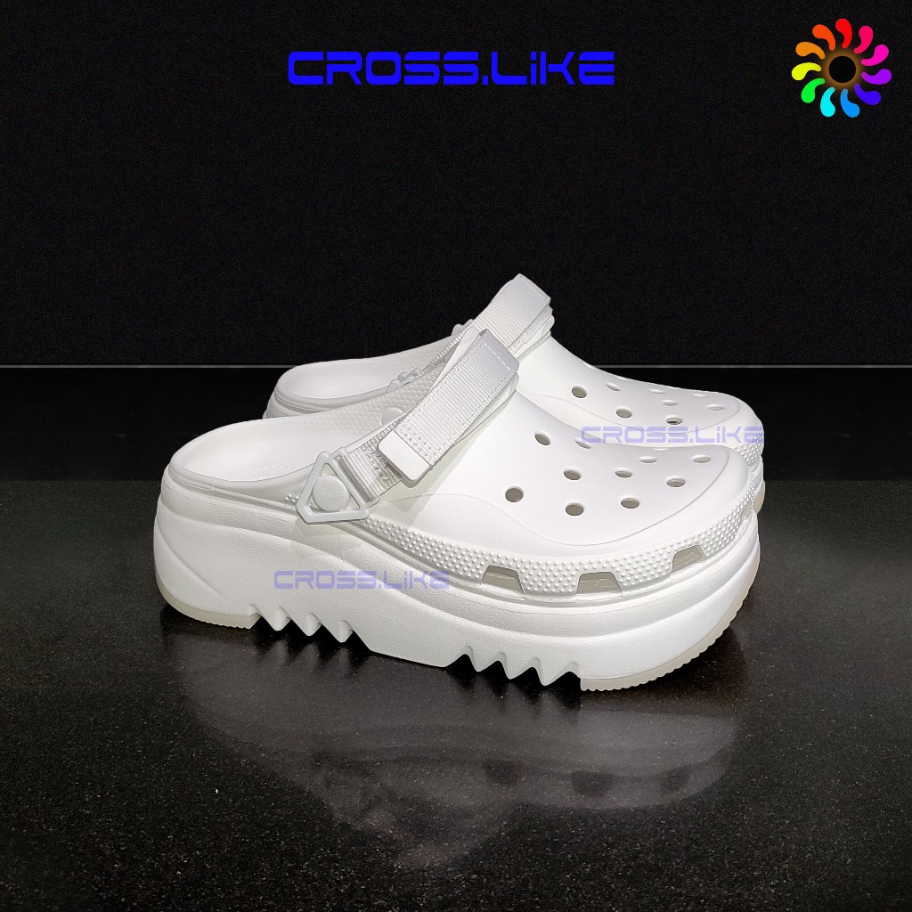 Sục nhựa CROSS HIKER Clog ( new ), sục nam nữ đế cao 5 cm thời trang, sục nhựa siêu bên, đi biển đi mưa, cực chất ! | BigBuy360 - bigbuy360.vn