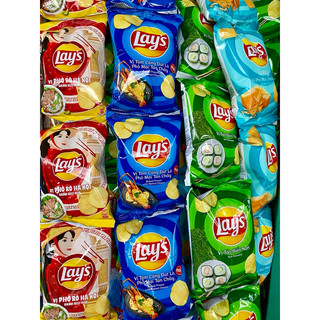 Bim bim khoai tây lays gói 30gr đủ vị