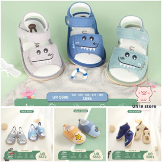  UALAROGO Dép tập đi - Giày tập đi cho bé đế cao su chống trượt 