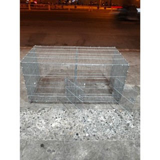 Chuồng 50x1m nan khít 0.8cm nuôi úm gà con có đáy cách phân