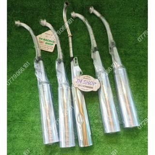 PÔ WAVE 110 MÓC HƠI CỔ INOX ĐIX ĐEN Y HÌNH