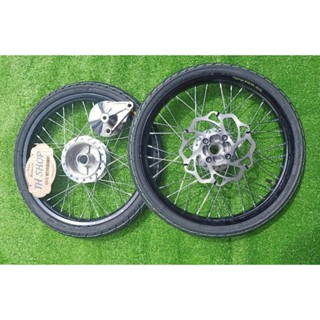 BÁNH CĂM SIRIUS JIPITER EXCITER 2010 KÈM ĐĨA VÀ MÁ ĐÙM SAU FULL VÕ RUỘT ĐÙM MA CROM NIỀNG EXCEL THÁI GẮN VỪA NHƯ ZIN