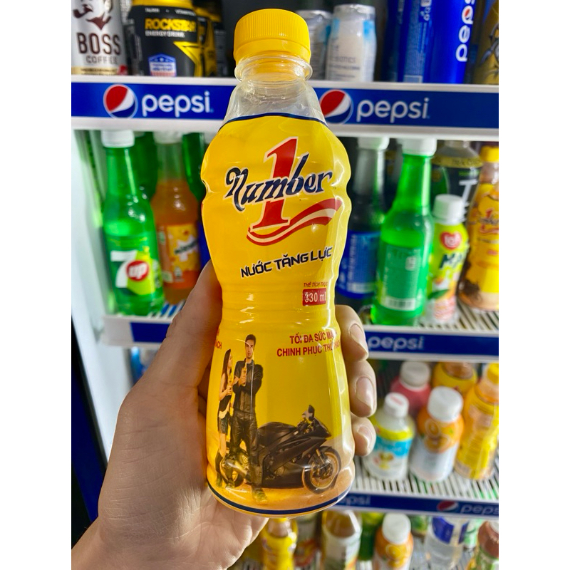 6 Chai Nước năng lực Number one chai 330ml
