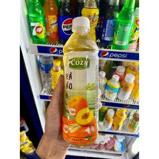 Trà đào Cozy chai 445ml