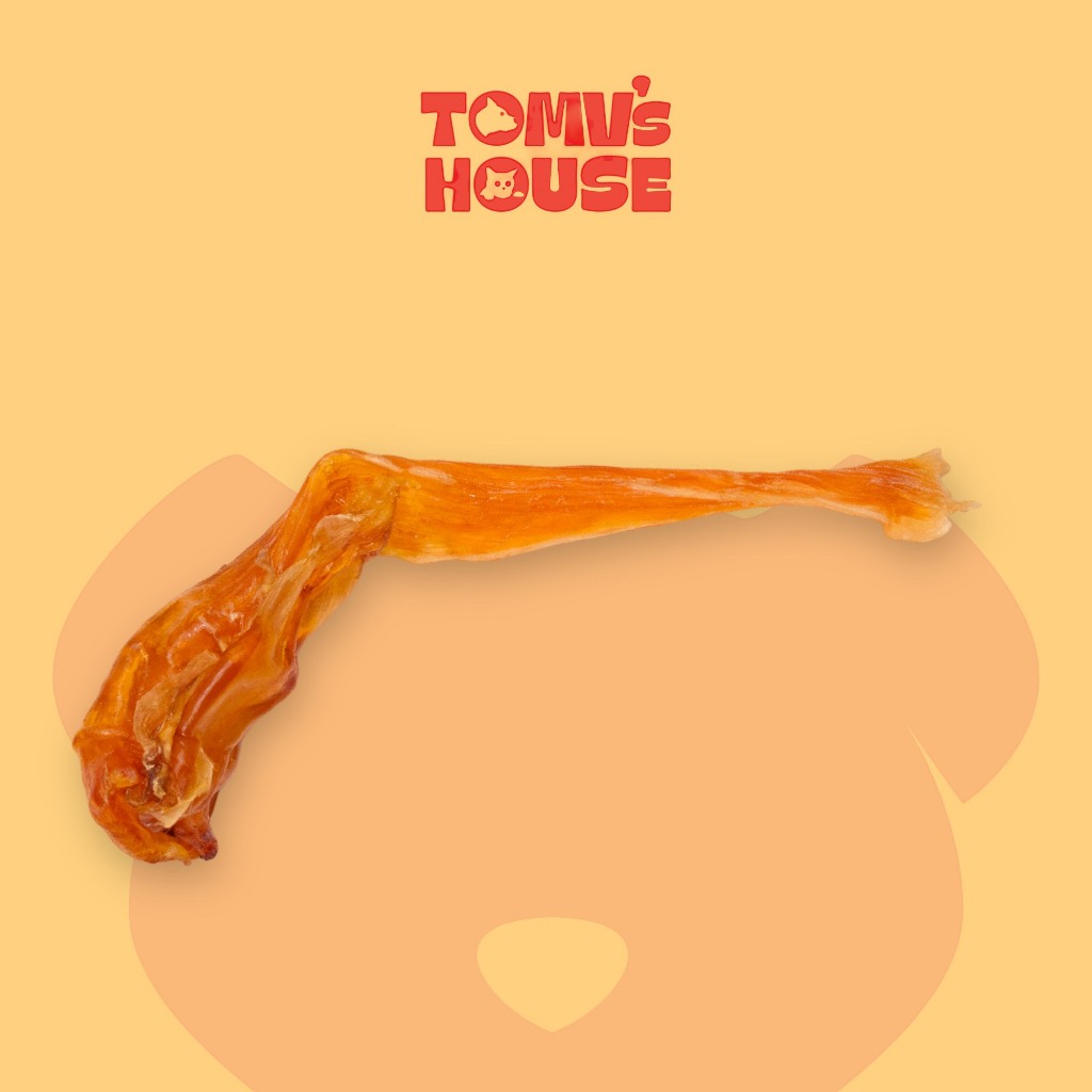 Gân đà điểu sấy size XL TOMV’s house cho thú cưng