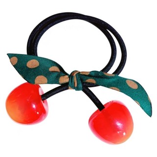 Dây cột tóc quả cherry chun cột tóc nữ phụ kiện tóc bé gái