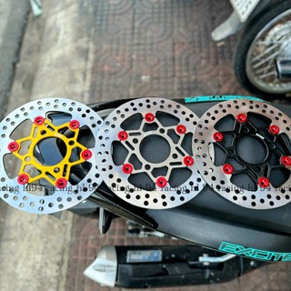 Đĩa thắng Daytona khoen đỏ 220mm