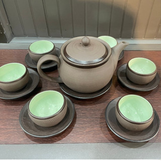 Ấm Trà Bát Tràng - Nâu Ganh - Nghệ Nhân Phạm Thế Anh -Dung Tích Ấm 350ml