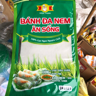 Bánh đa nem ăn sống ngọc thanh 24 lá/ bánh đa nem cuốn/ bánh tráng cuốn