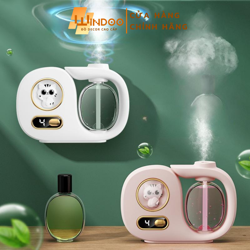 Máy khuếch tán tinh dầu, máy xịt phòng tự động, máy xông tinh dầu nước hoa thiên nhiên Windoo WD99