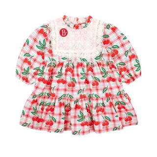 (Size 85,90) Đầm tiểu thư ren cổ Bebedepino