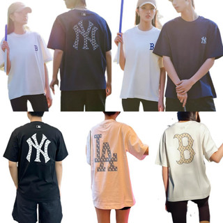| tự chụp có sẵn | áo thun ml b thêu big logo ss24 from unisex