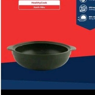 Nồi sứ dưỡng sinh Luna KHÔNG NẮP màu XANH RÊU