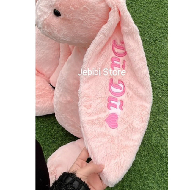 Thỏ Bông Bunny Thêu Tên Cho Bé Làm Quà Tặng, Thỏ Jelly Dễ Thương