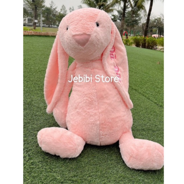 Thỏ Bông Bunny Thêu Tên Cho Bé Làm Quà Tặng, Thỏ Jelly Dễ Thương