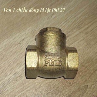 Van 1 chiều đồng lá lật/lò xo mbv phi 𝟐𝟕