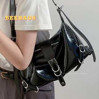 Túi Đeo Vai Đeo Chéo Cá Tính Phối Khóa Màu Bạc, Đen, Hồng | TX240 | Túi Đeo Chéo Cá Tính Đựng Nhiều Đồ Đi Chơi Dễ Phối