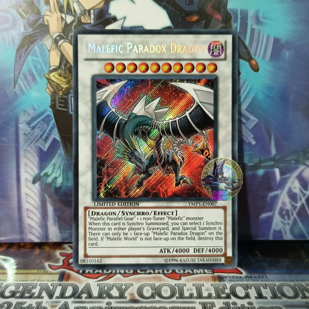 Malefic Paradox Dragon – YMP1-EN007 – Secret Rare [Thẻ bài Yugioh]