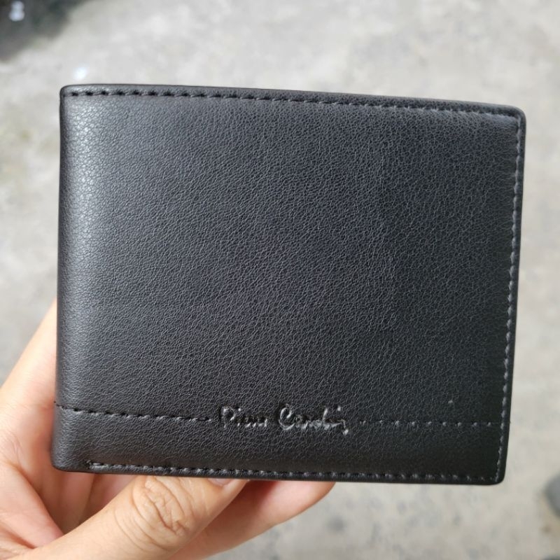 Set thắt lưng dây nịt nam kèm Pierre Cardin wallet slide belt gift set Malaysia