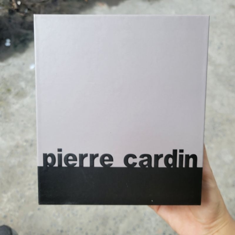 Set thắt lưng dây nịt nam kèm Pierre Cardin wallet slide belt gift set Malaysia
