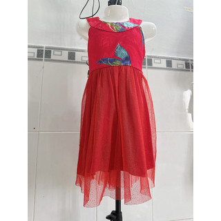 Đầm bé gái 2hand 14-16kg