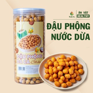 Đậu phộng da cá giá rẻ Giòn tan, thơm ngon Ăn là mê Hộp pet 550g - THANH AN FOOD