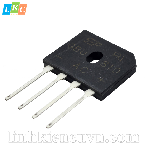 Diode cầu GBU810 8A 1000V