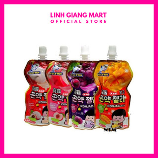Captain Dolphin Konjac Jelly - Thạch Rau Câu Trái Cây Malaysia - Gói 130g